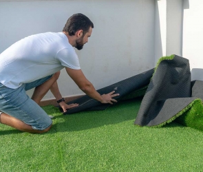 كيفية تركيب العشب الصناعي؟ | خطوة بخطوة